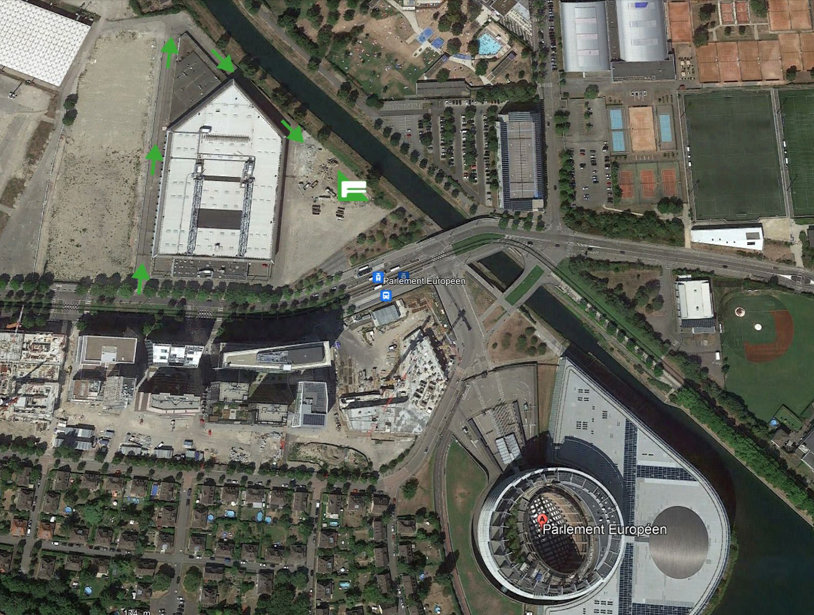 Localisation du chantier